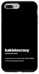 iPhone 7 Plus/8 Plus The word kakistocracy with a dictionary definition Case