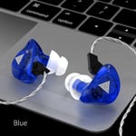 AK5‑Blue Sports Wired Earbuds Noise Isolation Volume Control Strong Bass With Mi