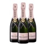 Moet & Chandon Imperial Rosé Champagne 37.5cl - Pack of 3