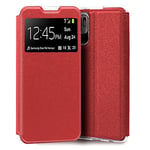 Coque Cool Flip Cover pour Xiaomi Redmi 10 5G Rouge