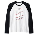 Red Trump T Shirt Raglan Baseball Tee