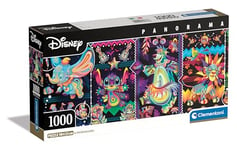 Clementoni Jigsaw Puzzle Disney Joys 1000 Pieces - Poster Included, Puzzle For Adults 14-99 Years, Gift For Men/Women, Disney, Made In Italy, 39876