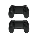 2pcs Joycon Game Controller Titulaire Gauche Droite Poignée Poignée Support Ergonomique Compatible Nintendo Switch Oled Joy Con Gamepad, Noir