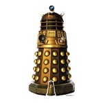 STAR CUTOUTS SC12 Dalek Caan Cardboard Cutout Fun for Doctor Who Fans, The Home, Birthdays, Metallic Gold,173 cm