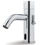 Robinet mitigeur de lavabo infrarouge électronique - Gris - Laiton - Chrome