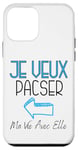 Coque pour iPhone 12 mini veux tu te pacser avec moi demande pacs originale pacsé DUO