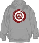 Peace Icon Grunge Hoodie, Hoodie