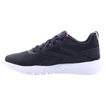 Reebok Men's Flexagon Energy 4 Sneakers, Core Black/Proud Pink/FTWR White, 4 UK