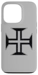 Coque pour iPhone 13 Pro ORDRE CROIX PORTUGAIS DE CHRIST CROSS PORTUGAL