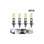 Kcvv - 4pcs led H1 led 12V 6000K Blanc 55W led Voiture Brouillard Lampe Conduite Lumières led Phare Ampoule