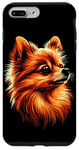 Coque pour iPhone 7 Plus/8 Plus Poméranien Chien Pomeranian Pom Doux Spitz Allemand