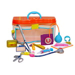 B. toys – Ensemble de médecin Wee MD – Jeu d’imitation –Trousse de docteur avec sons et lumières – Pour enfants de 18 mois et plus (14 pièces).