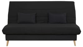 Banquette lit clic clac CELESTE SIMMONS coloris noir