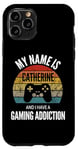 Coque pour iPhone 11 Pro Mon nom est Catherine et j'ai un ajout de jeu