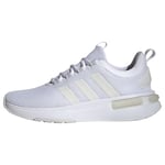 adidas Women's Racer TR23 Shoes, Cloud White/Zero Metalic/Grey One, 6