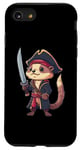 Coque pour iPhone SE (2020) / 7 / 8 Fête D'halloween Amusante De Furet De Pirate Pour Les