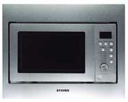 Stoves 444411405 25L 900W Stainless Steel Built in Microwave with Grill