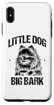 Coque pour iPhone XS Max Little Dog Big Bark Poméraniens Chien Poméranien