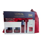 L'Oreal Revitalift Laser Renew Bag Day Serum Eye Night Milk + Free Pouch