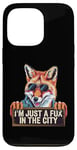 Coque pour iPhone 13 Pro I'm Just a Fox in the City Design Cool Urban Design