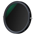 K&F Concept 58mm Justerbart ND2-32/CPL hybridfilter | Cirkulärt Polariseringsfilter | Neutral Density filter | Kamerafilter