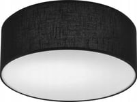 Lamkur Lamkur Vivian 48444 Plafond Taklampa Cirkel 1X60w E27 Svart/Vit