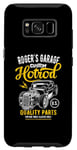 Coque pour Galaxy S8 Roger's Hotrod Garage, voiture classique, Roger Design