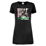 Amplified Womens/Ladies London Calling The Clash T-Shirt Dress (L) (Charcoal)