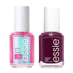 Essie - Vernis à ongles Bahama Mama + Hard to Resist soin des ongles