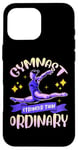 Coque pour iPhone 16 Pro Max Barres de gymnastique pour fille - Train solide - Faisceau rabattable