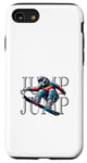 Coque pour iPhone SE (2020) / 7 / 8 Snowboard freestyle freeride sports d'hiver en poudreuse