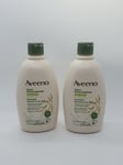 2 x Aveeno Daily Moisturising Body Wash 500ml for dry sensitive skin