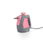 Swan x Lynsey SC17350QOCN Handheld Steam Cleaner with 3 Steam Pressure Settings, 22-28g/min Steam Rate, 9 Attachments and Extra-Long 5m Cable, 220ml, Pink