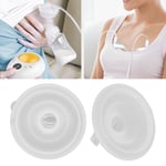 Breast Pump Flange Inserts Soft Silicone Wearable Breast Pump Replacement Ac BGS