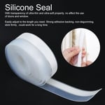 Joint de silicone bande de balayage de joint en silicone autocollant d'étanchéité en silicone pour porte fenêtre (25mm*5m) - REN