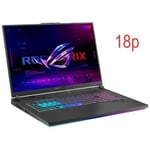 ASUS ROG STRIX G18 G814JZ-N6037X Intel Core i9-13980HX 18p DDR5 32Go 1To PCIE G4 SSD GeForce RTX 4080 W11P 2Years Gray