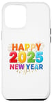 iPhone 12 Pro Max Happy New Year Party 2025 Family New Years Eve 2025 Case