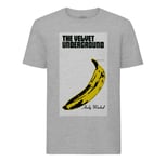 T-Shirt Homme Col Rond The Velvet Underground Andy Warhol Rock 70's Vintage