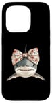 iPhone 15 Pro Shark Boho Wildflower Coquette Bow Mom Mothers Day Case