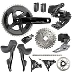 Sram Rival eTap AXS 2X HRD Electronic Wireless Full Groupset - 12 Speed Black / 35/48T 170 10-36T