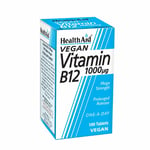 Healthaid Vit B12 1000ug 100 tablets - Vegan