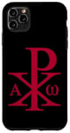 iPhone 11 Pro Max CHI RHO ALPHA OMEGA CHRISTIAN CROSS SYMBOL Case