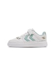 hummel St. Power Play JR Basket, Blanc Turquoise, 38 EU