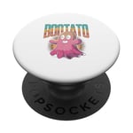 Bootato Cute Ghost Patate Jeu de mots drôle Halloween PopSockets PopGrip Adhésif