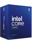 Intel Core Ultra 5 235 Arrow Lake-S Prosessor/CPU - 14 kjerner - 3.4 GHz - Intel LGA1851 - Intel Boks (med kjøler)