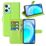 Oneplus Nord Ce 2 Lite      Pu Wallet Case    [Green]