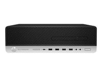 HP EliteDesk 800 G5 - SFF - Core i7 8700 / 3.2 GHz - vPro - RAM 8 Go - SSD 256 Go - NVMe - UHD Graphics 630 - GigE - Win 10 Pro 64 bits - moniteur : aucun - clavier : Français