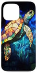 iPhone 13 Pro Max Creation Sea turtle Ocean art Marine life Aquatic Case