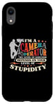 iPhone XR I'm A Camera Operator My Level Of Cameraman Camera Operator Case