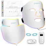 Nourished LED Mask - Face Neck Decollete - Colors Light Anti-Aging Therapy